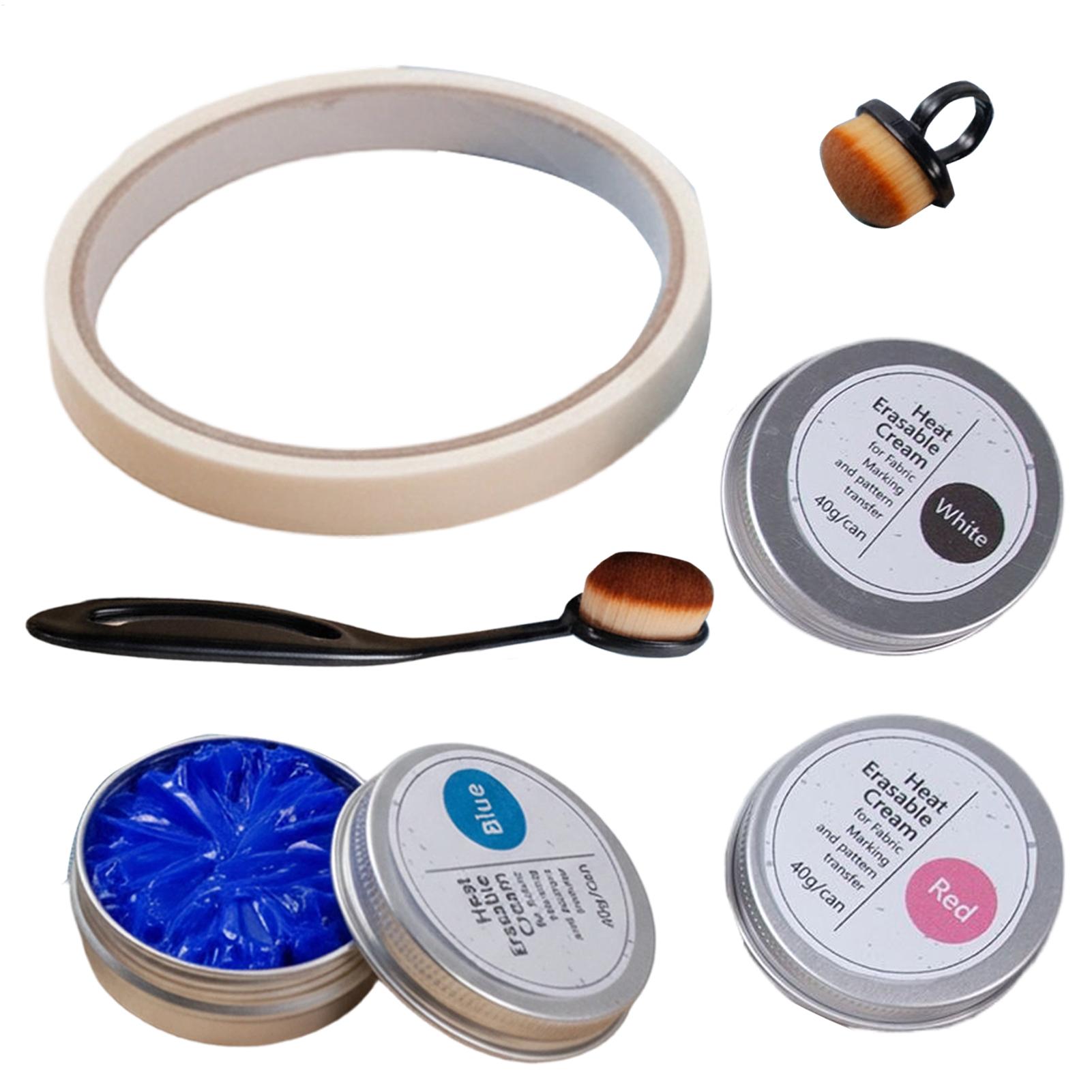 Embroidery Pattern - Heat Erasable Marking Cream DIY Complete