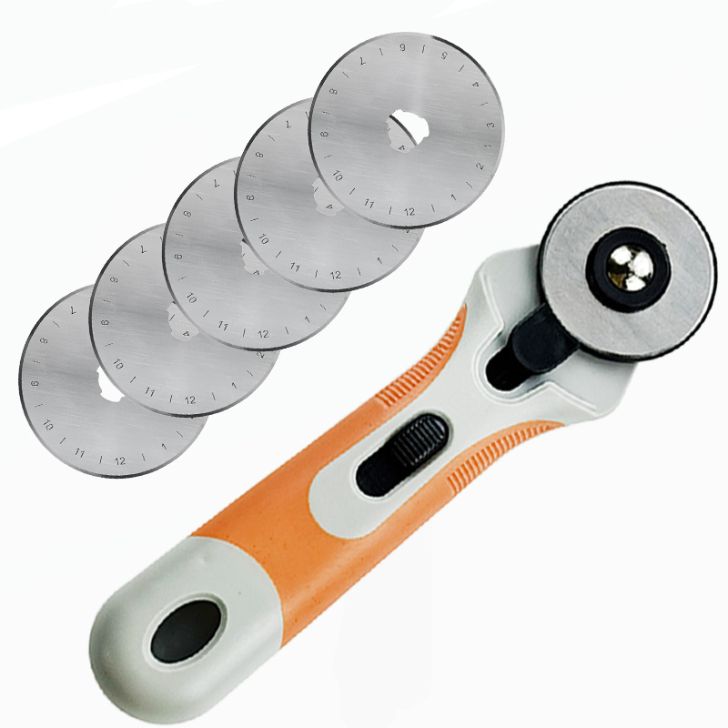 Embroidery Converter - 45mm Rotary Cutter, Fabric Cutting Roller