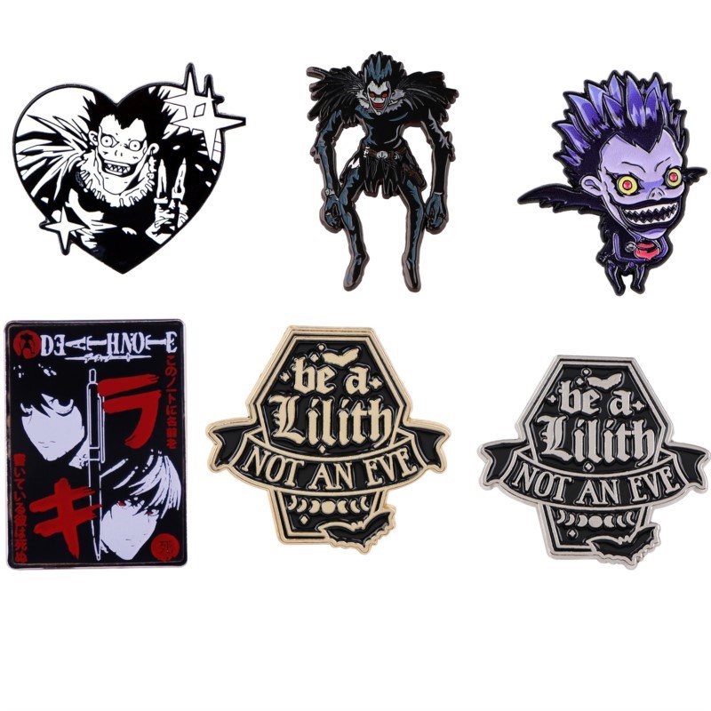 Embroidery Textile - Cute Gothic Dark Demon Monster Cartoon