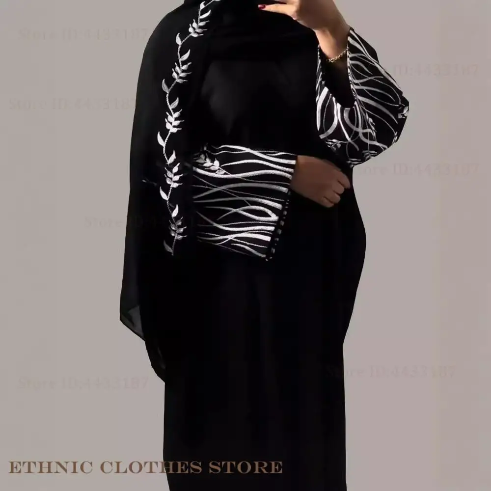 Embroidery Kebaya - Dubai Luxury Eid Ramdan Prayer Dress
