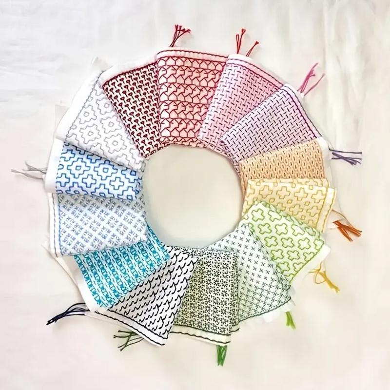 Embroidery Needle - 9/32Pcs Thread And Needles Denim Fabric