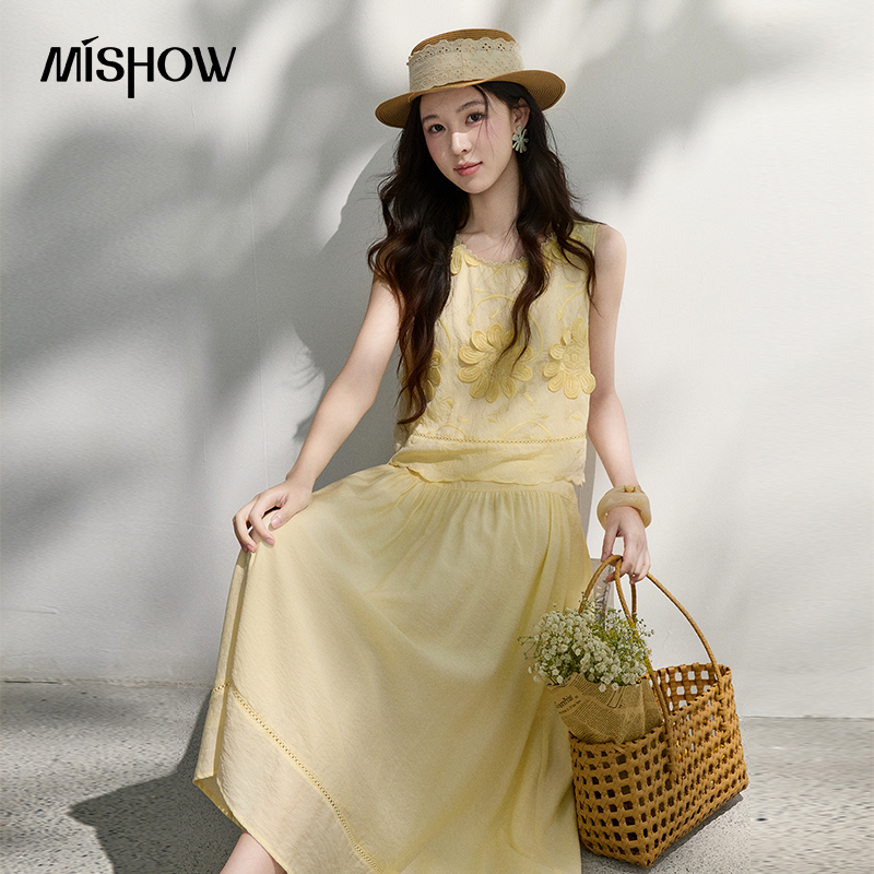MISHOW French Floral Embroider - Embroidery Blouse review and price
