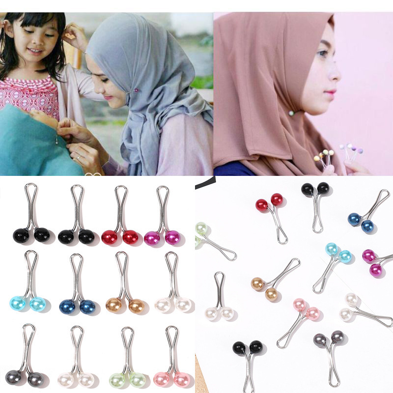 6/12/24PCS Pearls Pins Women S - Embroidery Hijab review and price