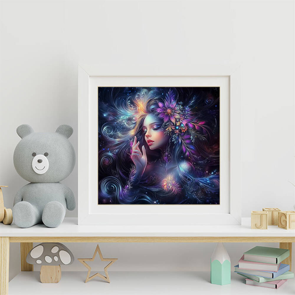 DIY Diamond Painting Woman Por - Embroidery Pattern review and price