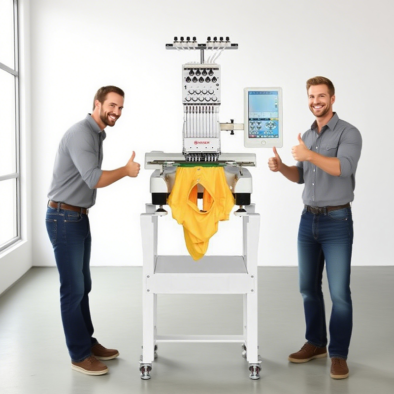 MYSEW MFS800 Single Head 9  s  - Embroidery Machine review and price