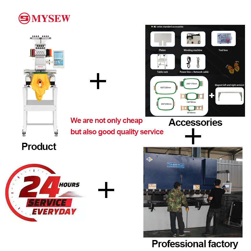 MYSEW MFS800 Single Head 9  s  - Embroidery Machine review and price