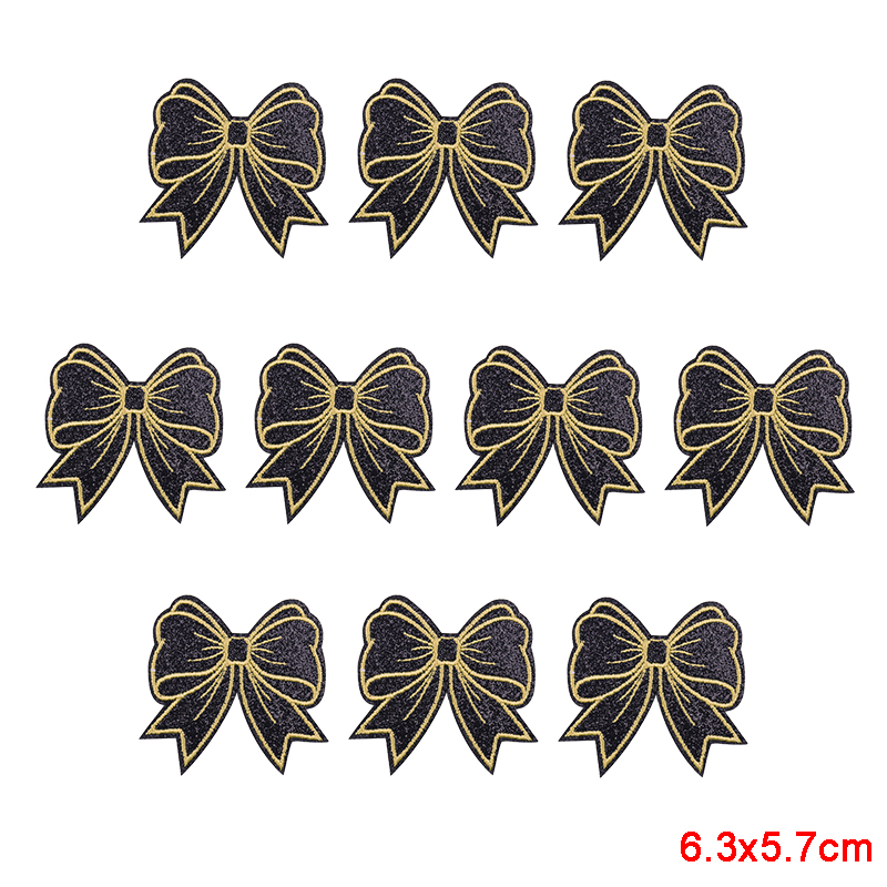 10PCS Sparkling Diamond Bow He - Embroidery Ideas For Bags review and price