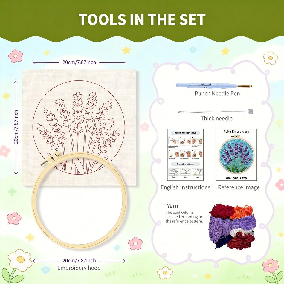 RUOPOTY Punch Needle Frame Hom - Embroidery Ideas For Bags review and price
