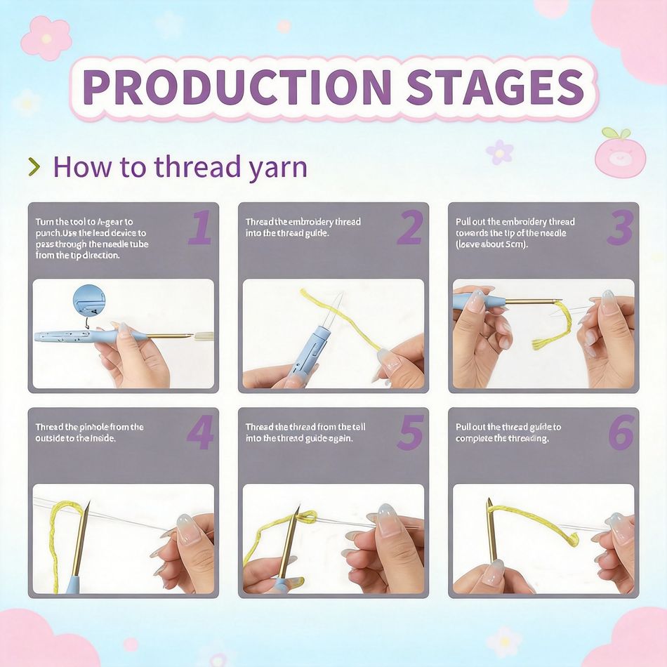 RUOPOTY Punch Needle Frame Hom - Embroidery Ideas For Bags review and price