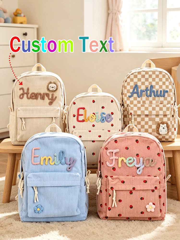 [Custom] Personalized Back-to- - Embroidery Font review and price