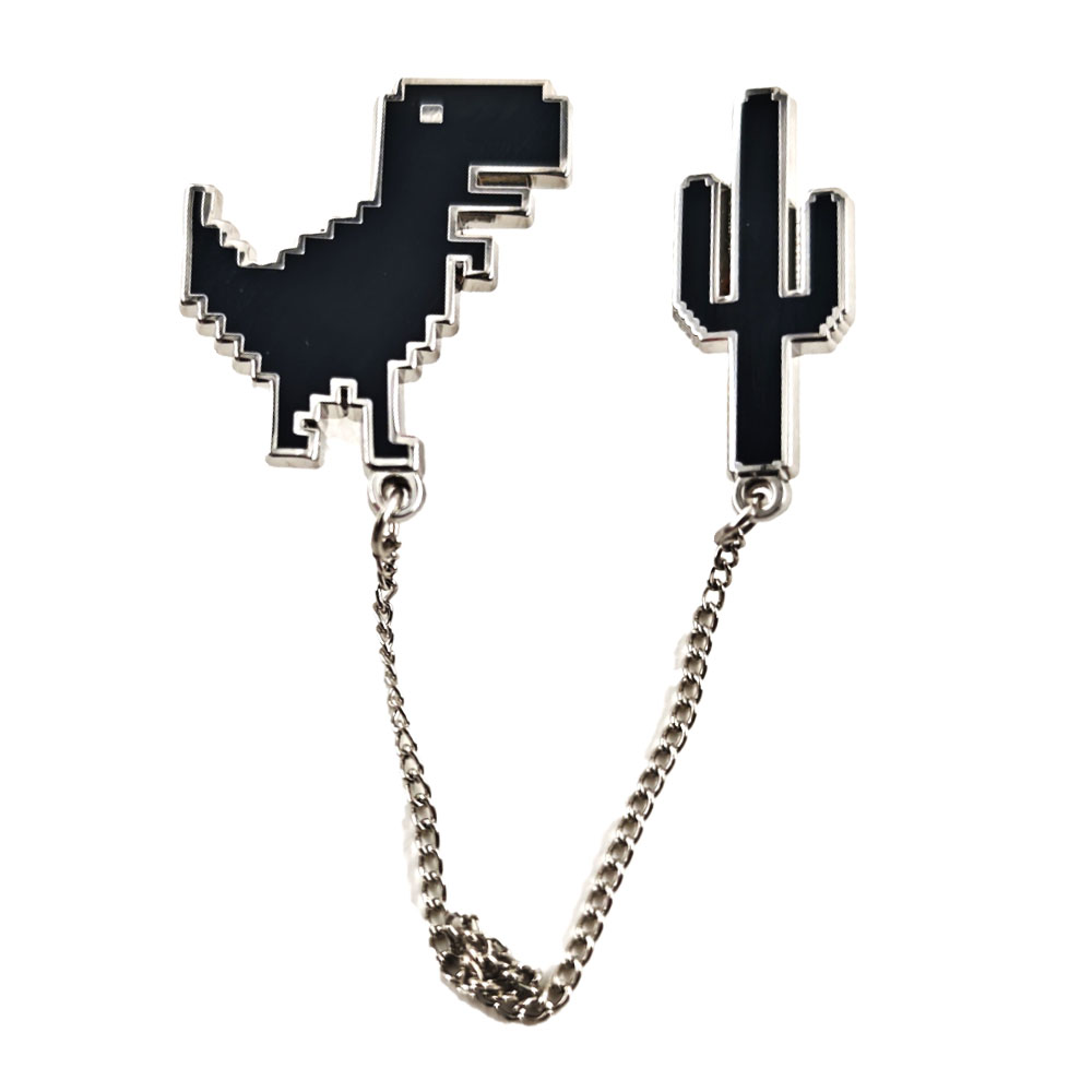 Pixel T-Rex Dinosaur Cactus En - Embroidery Bracelet review and price