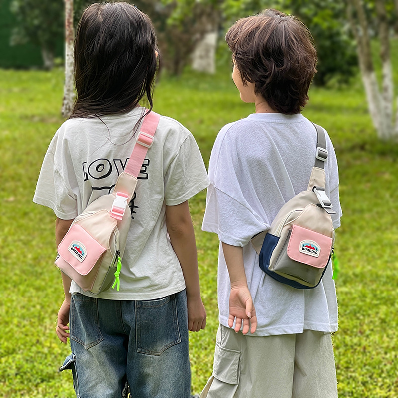 New Fashion Kids Chest Bag Uni - Embroidery Font review and price