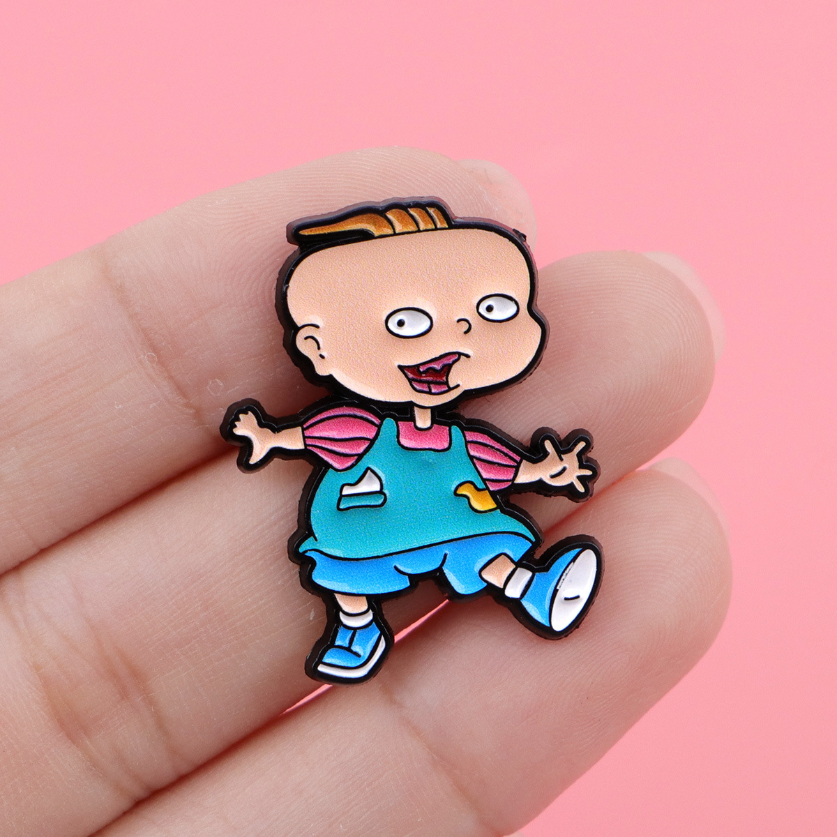Rugrats brooch pin clothing ba - Embroidery Textile review and price