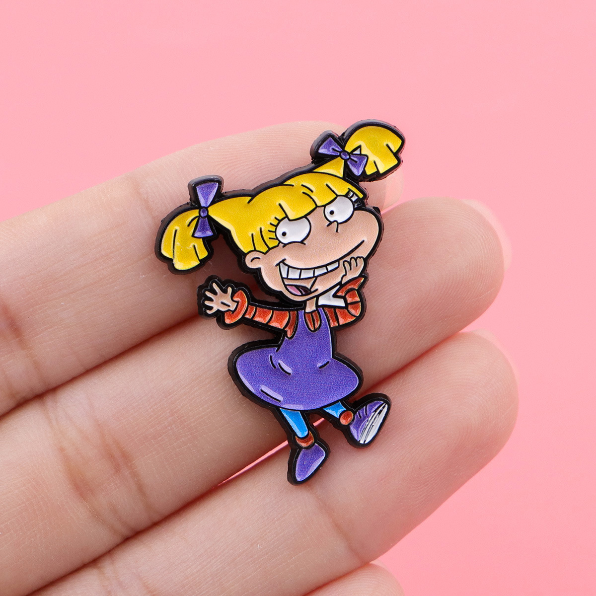Rugrats brooch pin clothing ba - Embroidery Textile review and price