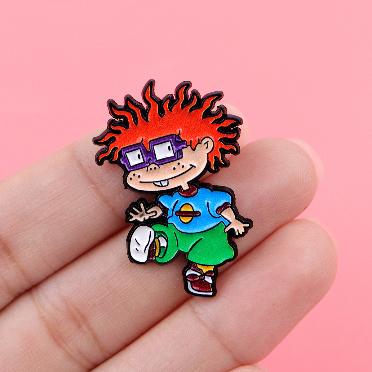 Rugrats brooch pin clothing ba - Embroidery Textile review and price