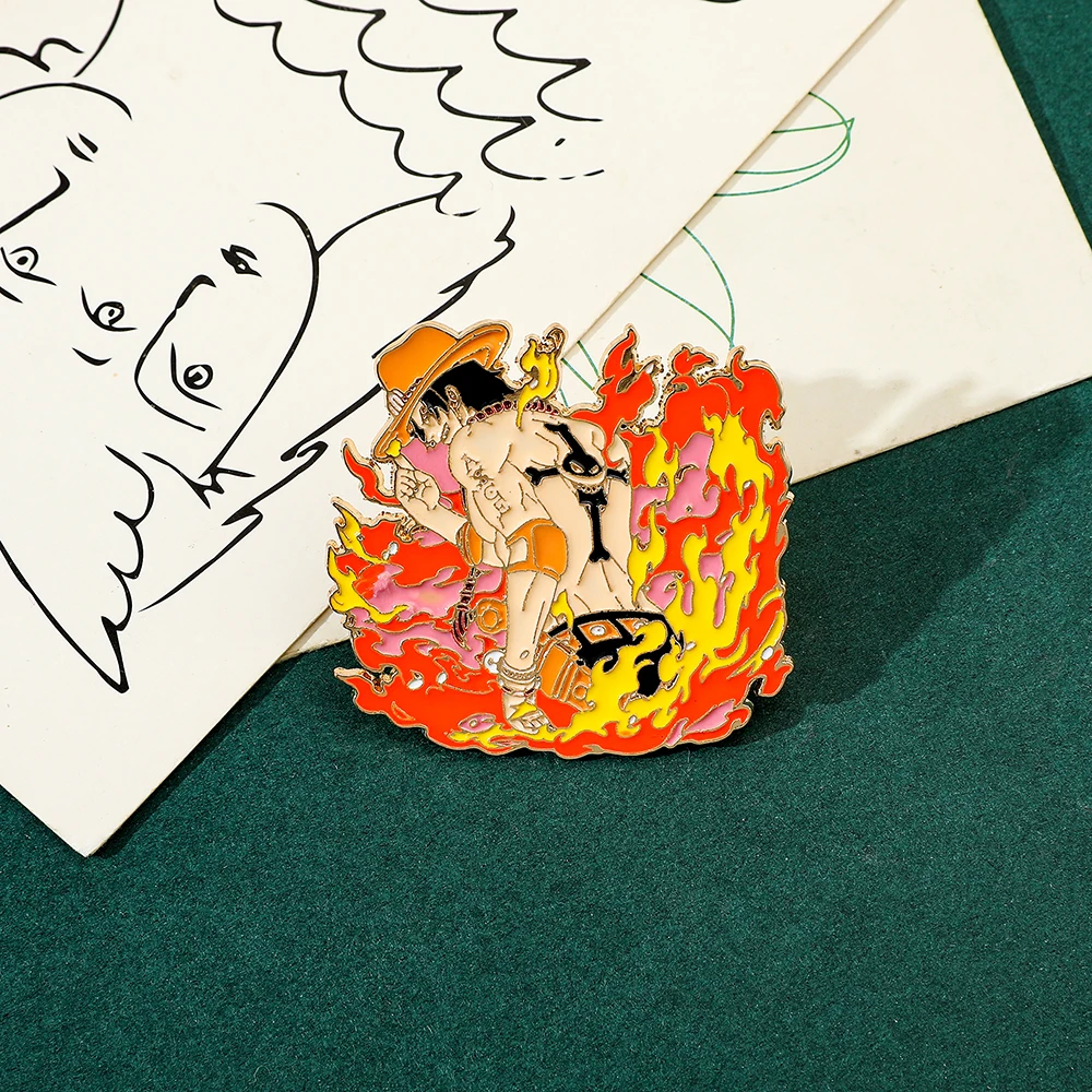 1 Pc Classics Anime Brooch Per - Embroidery Textile review and price