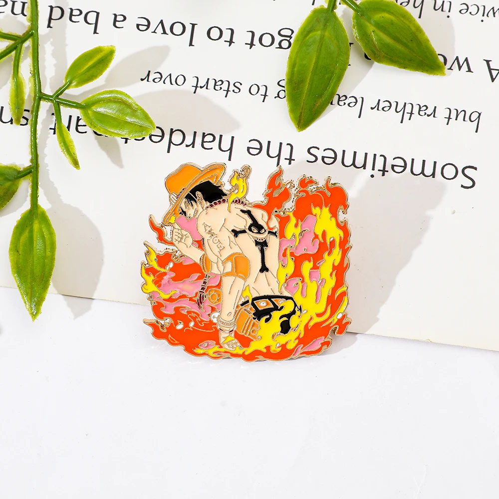 1 Pc Classics Anime Brooch Per - Embroidery Textile review and price