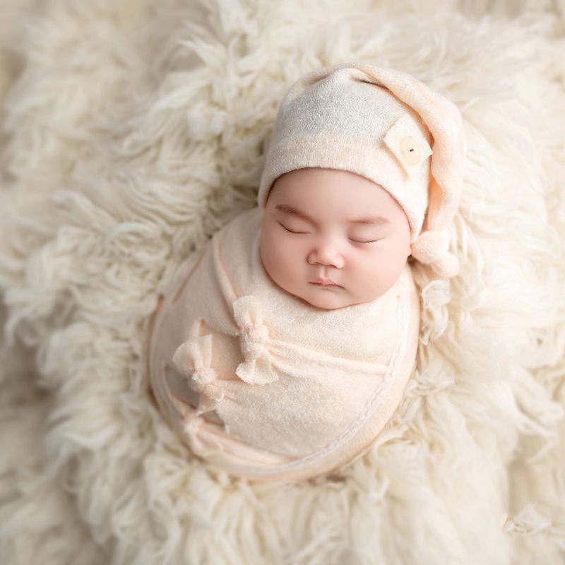 KLV 1Set Baby Soft Wrap Top Kn - Felt Sheet Wool review and price