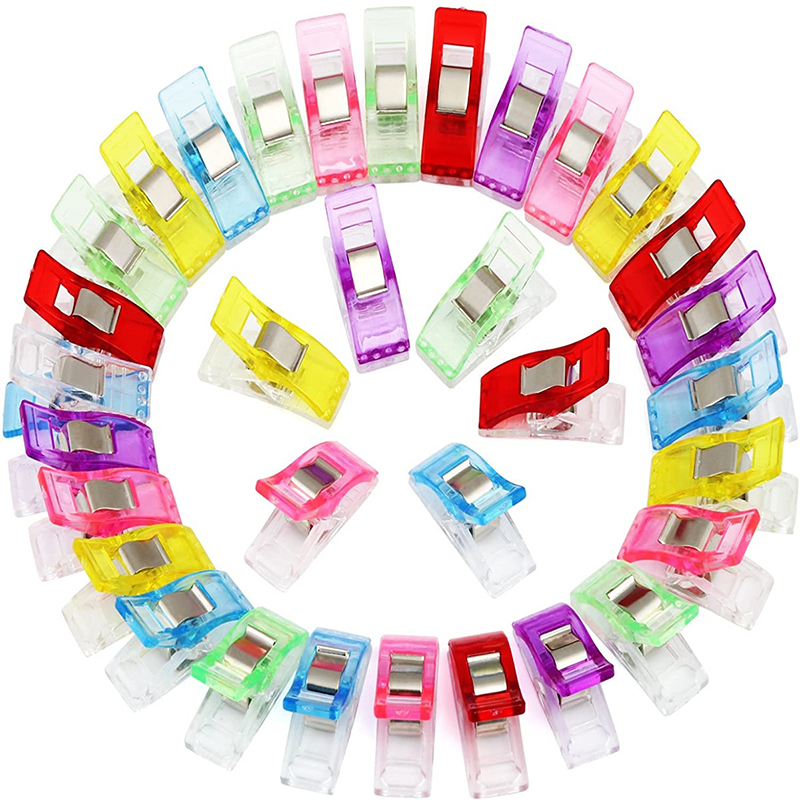 20/40PCS Random Color Clip Pla - Embroidery Artwork review and price