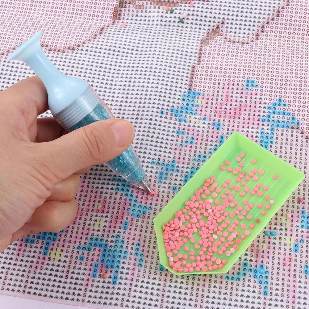 Vase Shaped Drill Pen Pen Craf - Embroidery Artwork review and price
