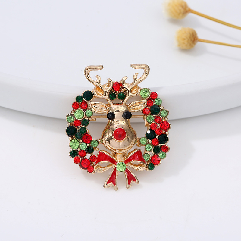 Christmas series jewelry brooc - Embroidery Font review and price
