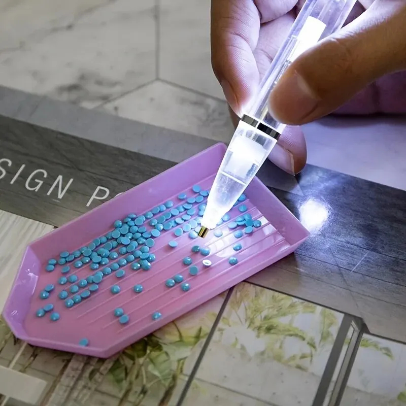 LED Light Diamond Painting Pen - Embroidery Artwork review and price