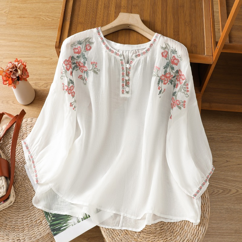 Chinese Style Women's Clothing - Embroidery Blouse review and price