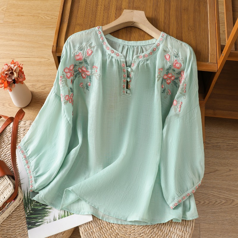 Chinese Style Women's Clothing - Embroidery Blouse review and price