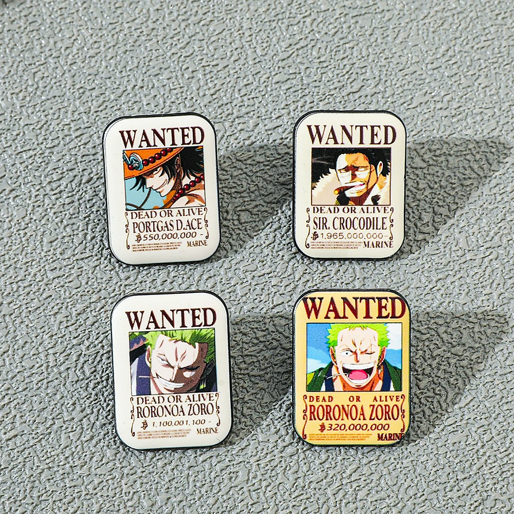 4 Pcs ONE PIECE Cartoon Anime  - Embroidery Textile review and price