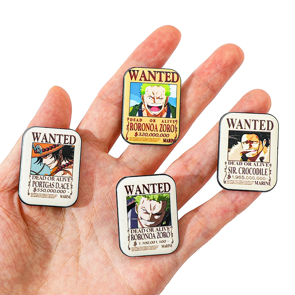 4 Pcs ONE PIECE Cartoon Anime  - Embroidery Textile review and price