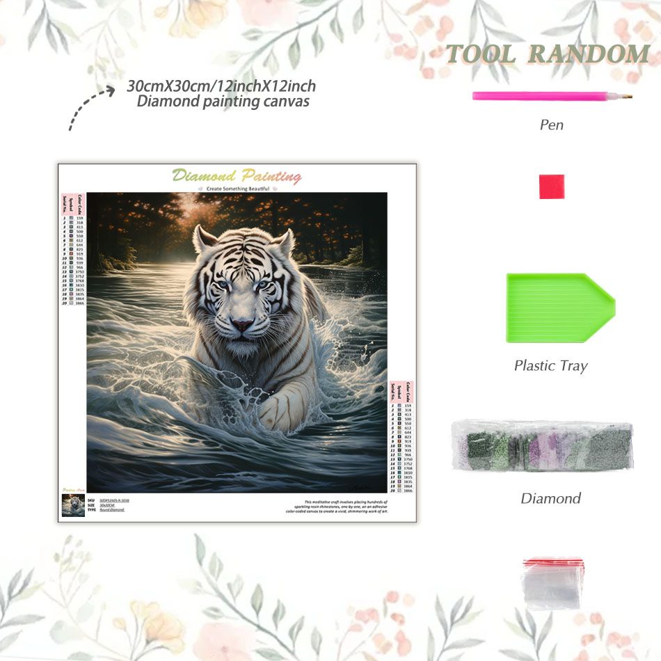 CHENISTORY Tiger Diamond Paint - Embroidery Ideas For Bags review and price