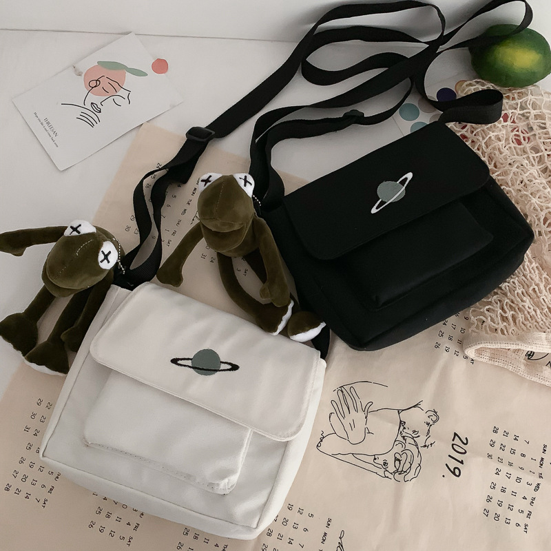 Casual Collage Student Messeng - Embroidery Font review and price