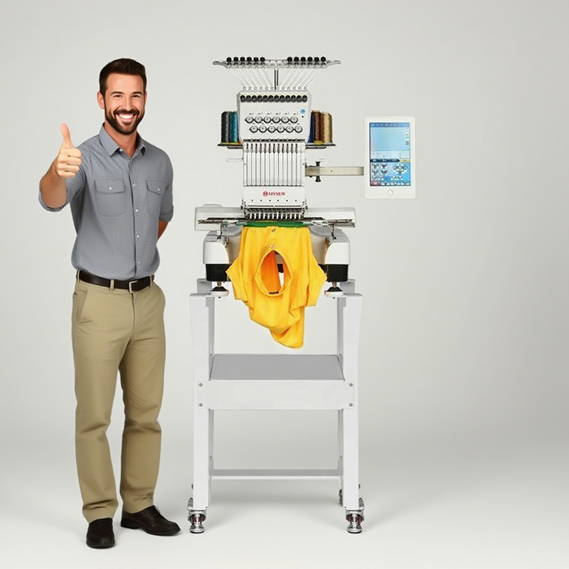 MYSEW MFS 1200 Industrial Auto - Embroidery Machine review and price