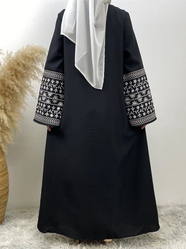 Eid Kaftan Abaya Dubai Kebaya  - Embroidery Kebaya review and price