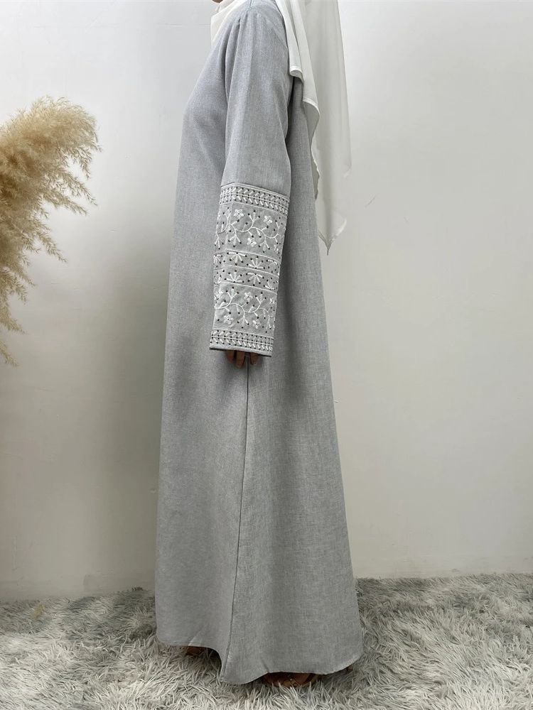 Eid Kaftan Abaya Dubai Kebaya  - Embroidery Kebaya review and price