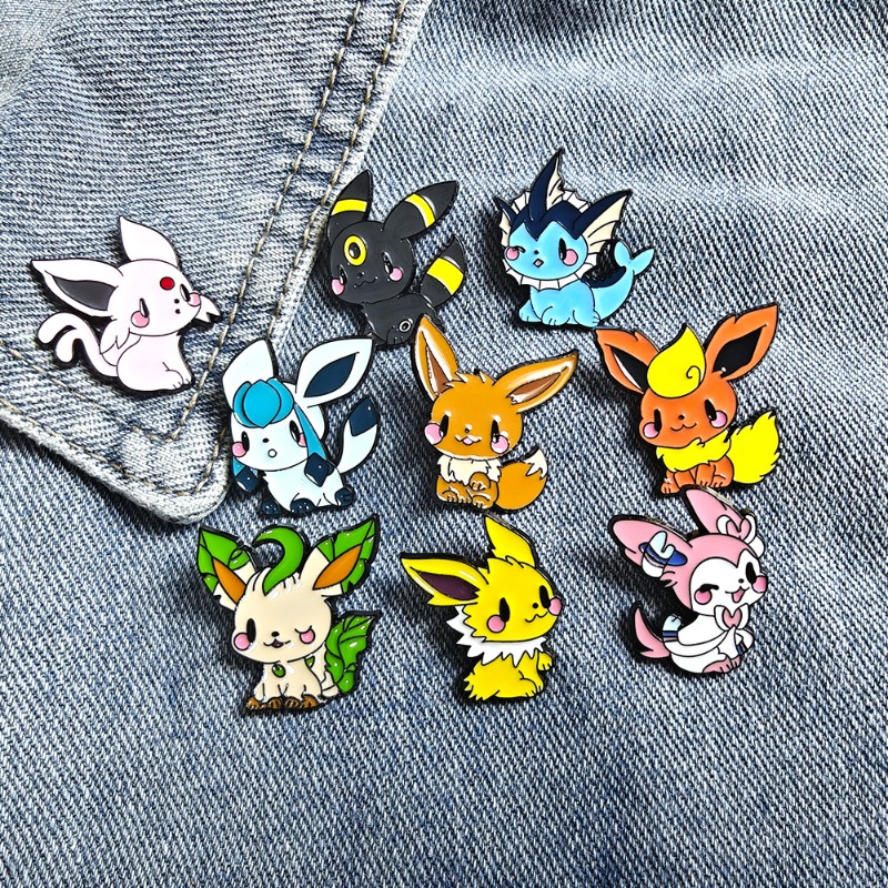 Hot 9 Pcs Anime Elf Brooch Set - Embroidery Textile review and price