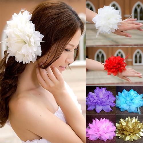 Bridal Wedding Party Flower He - Embroidery Bracelet review and price