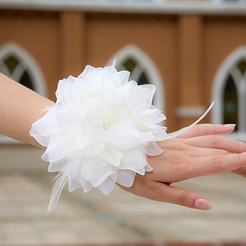 Bridal Wedding Party Flower He - Embroidery Bracelet review and price