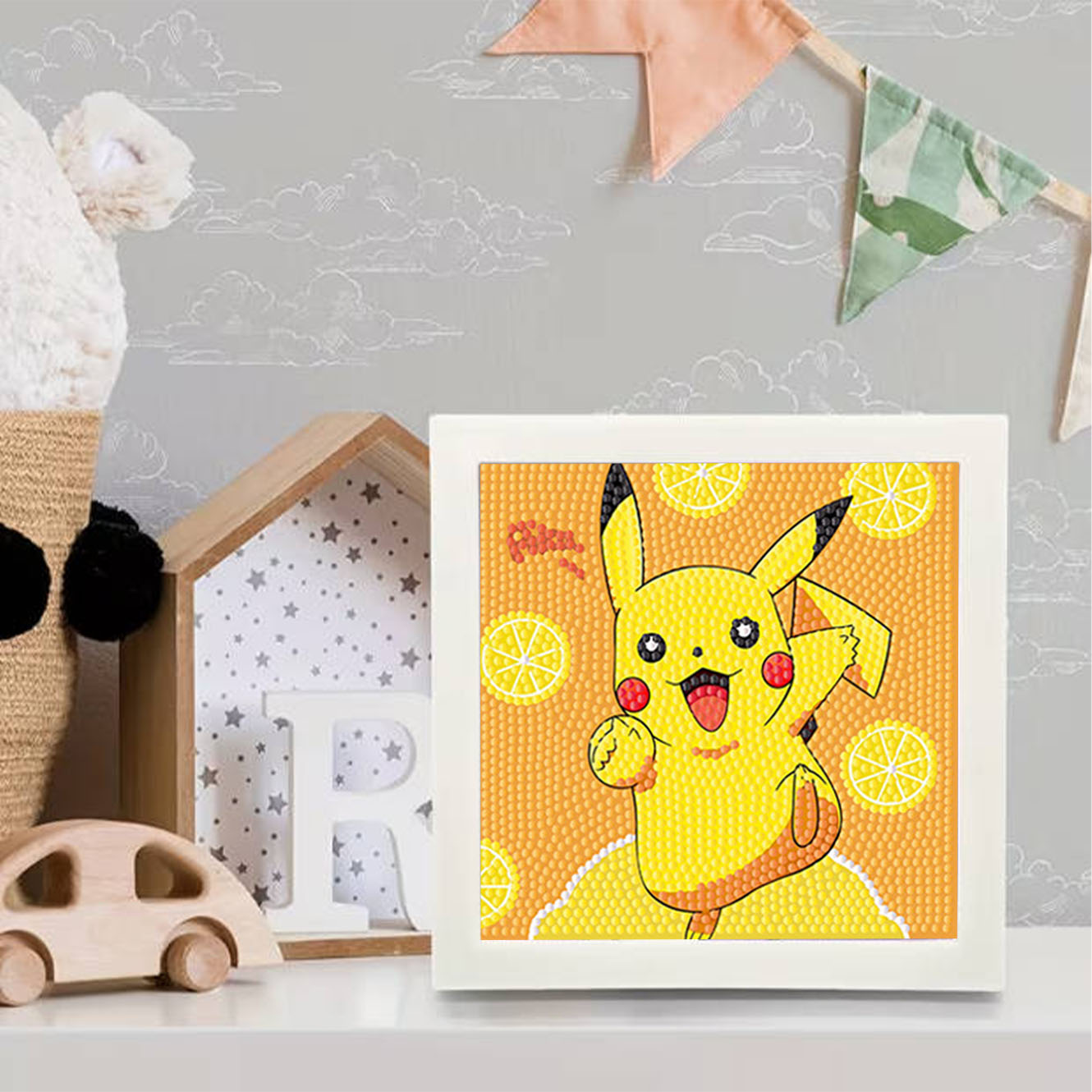 Keeppley&Pokemon Crystal Diamo - Embroidery Frame review and price