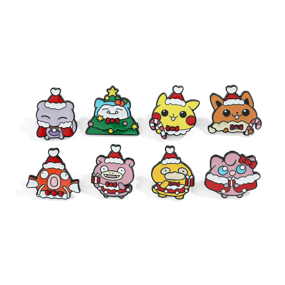 8 Pcs Christmas Slowpoke Brooc - Embroidery Textile review and price