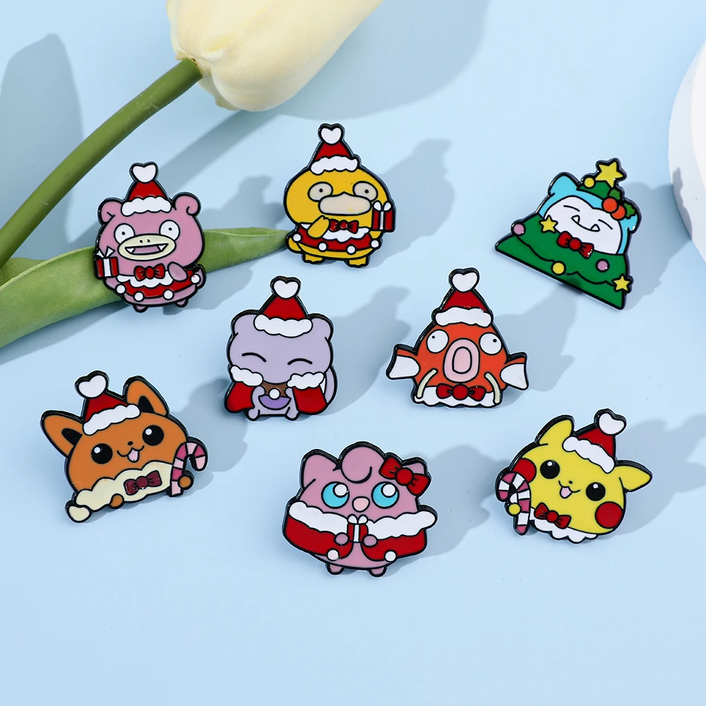 8 Pcs Christmas Slowpoke Brooc - Embroidery Textile review and price