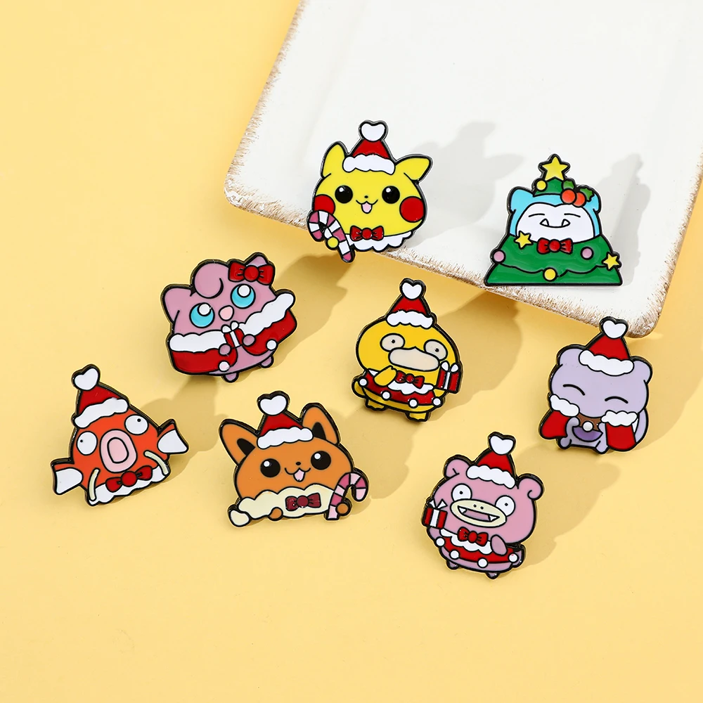8 Pcs Christmas Slowpoke Brooc - Embroidery Textile review and price