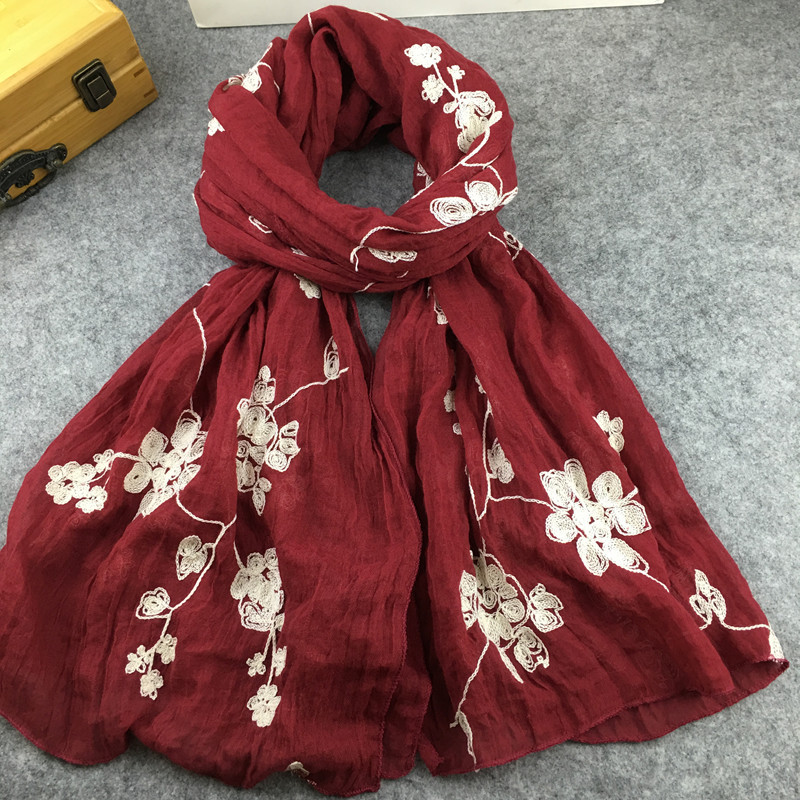 Many Colours Ethnic Embroidery - Embroidery Hijab review and price