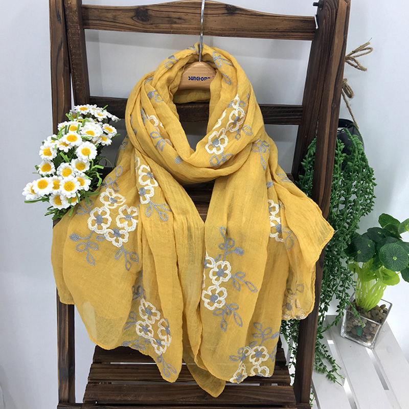 Many Colours Ethnic Embroidery - Embroidery Hijab review and price