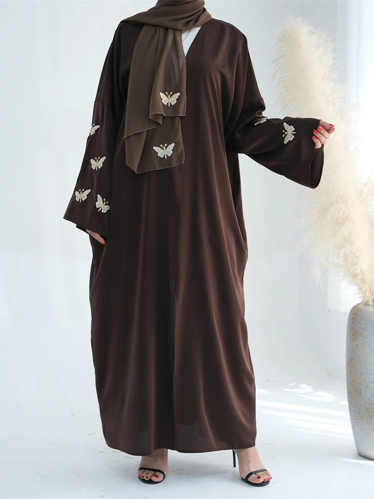 Ramadan Open Linen Butterfly K - Embroidery Kebaya review and price