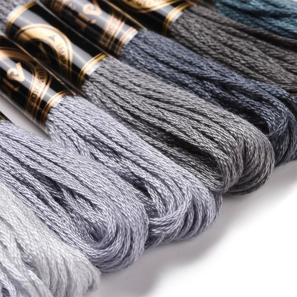 8 Skeins 70 Yards Grey Friends - Embroidery Bracelet review and price