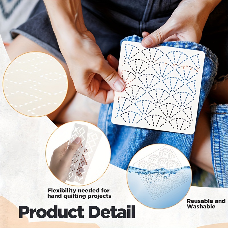 30Pcs Embroidery Templates DIY - Embroidery Pattern review and price