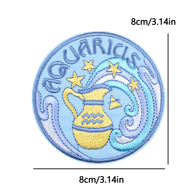 Zodiac Constellation Iron On P - Embroidery Ideas For Bags review and price