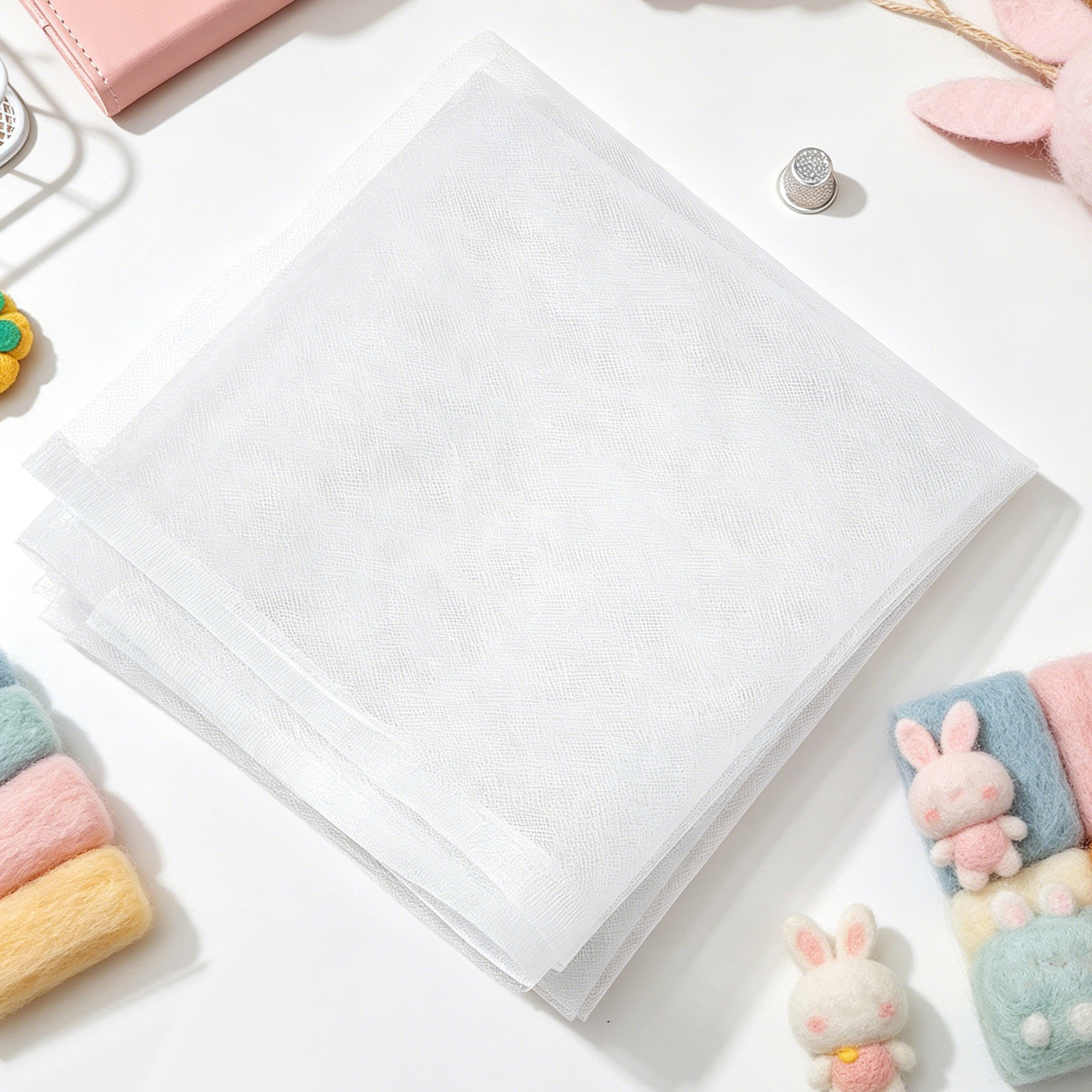 5Pcs Wool Felting Mesh Square  - Felt Sheet Wool review and price