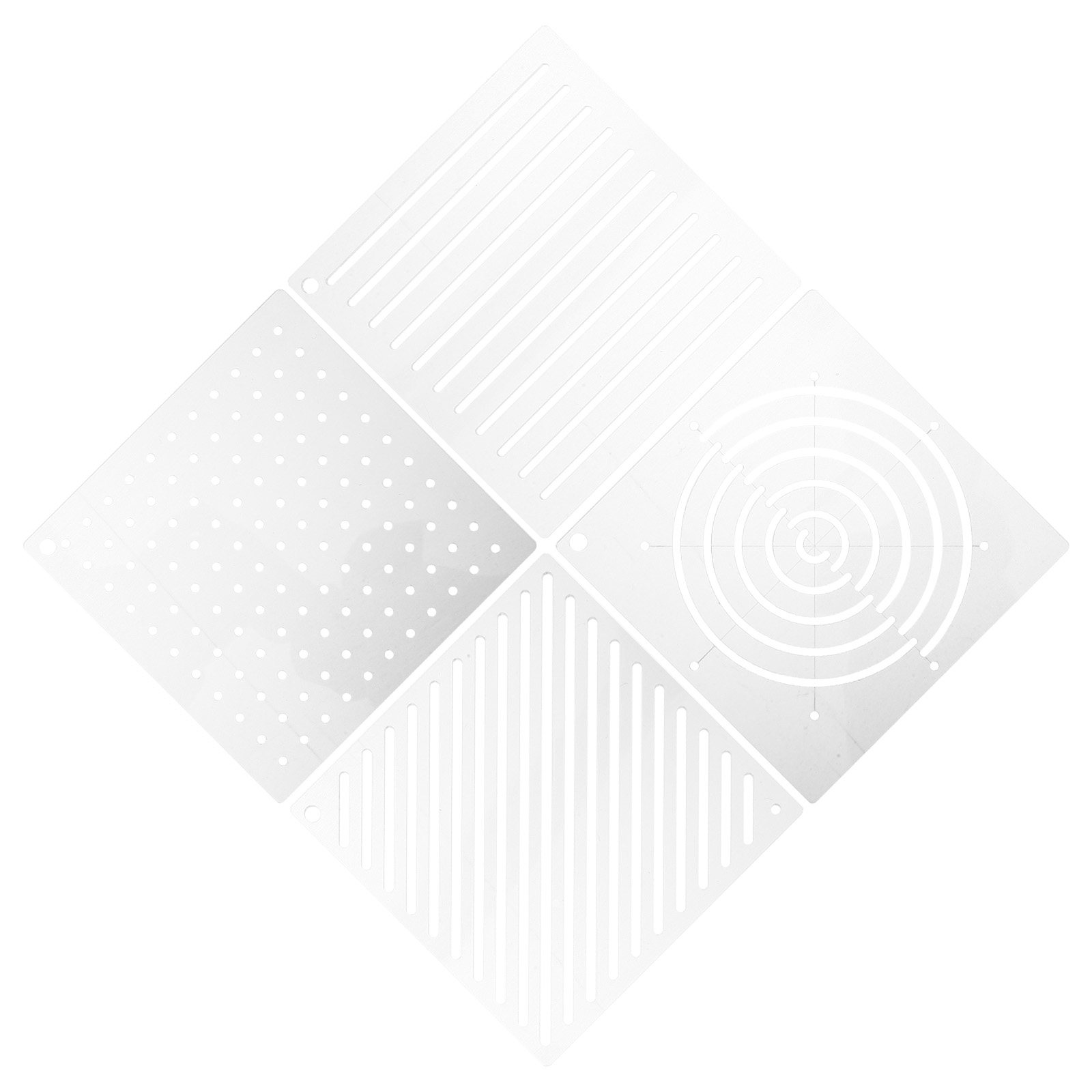 4Pcs Versatile Acrylic Quiltin - Embroidery Pattern review and price